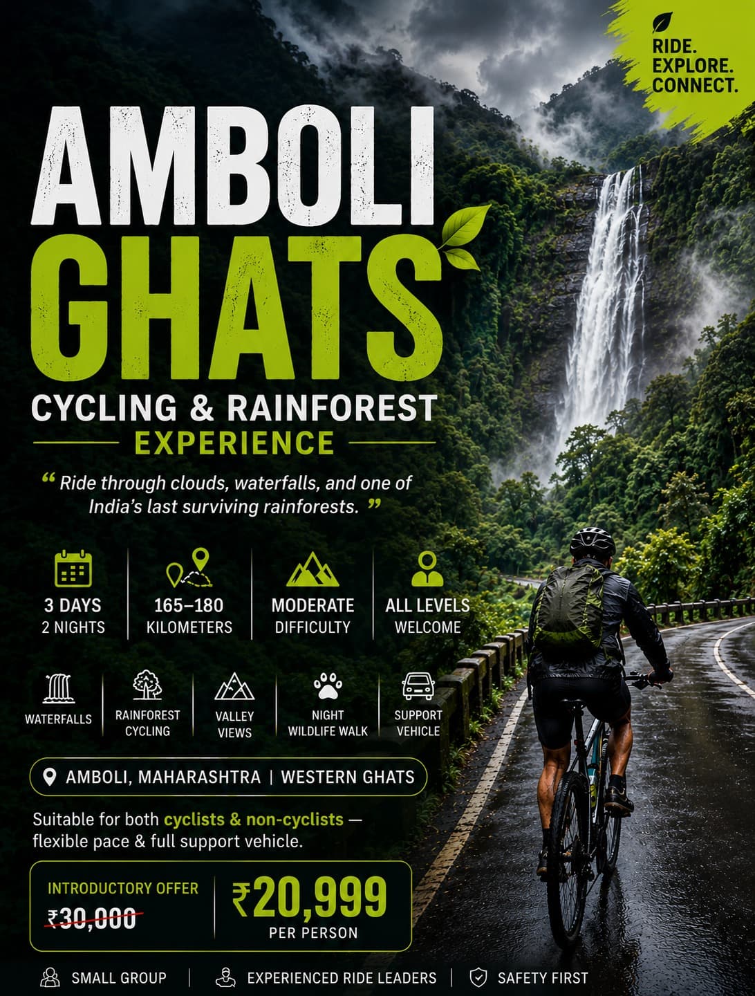 Cycling through the Amboli valley