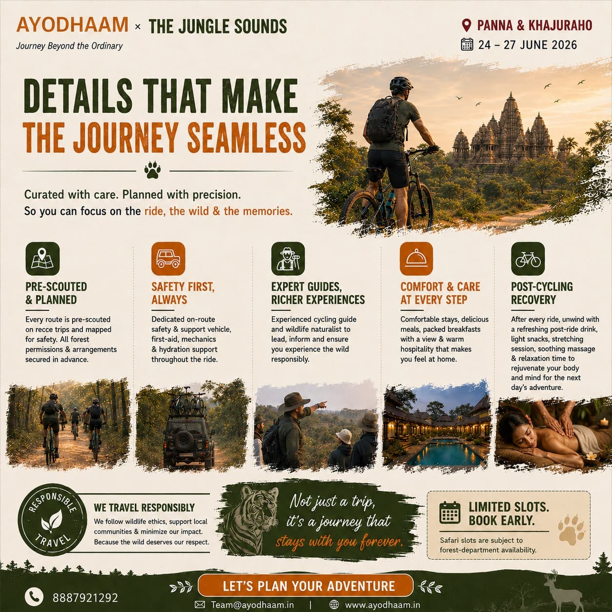 Details that make the journey seamless